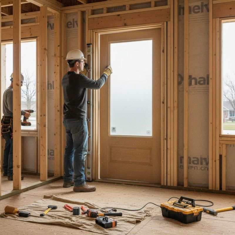Pantry Door Installation detail