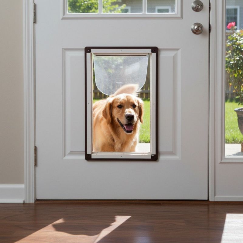 Pet Door Installation detail