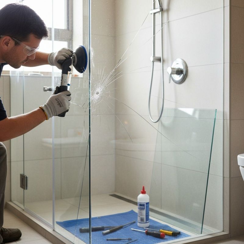 Glass Shower Door Repair